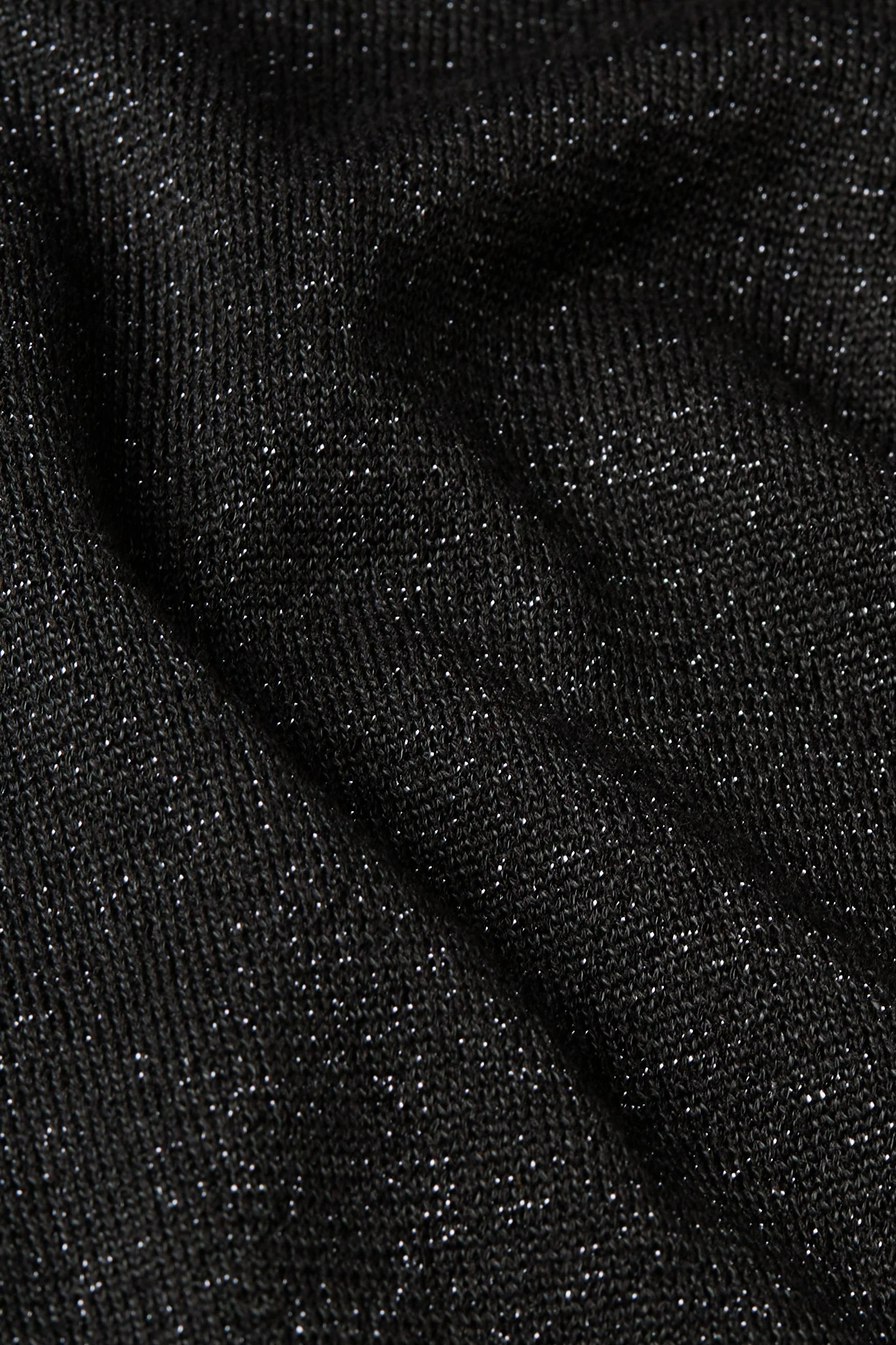 V Neck Bellsleeve Spiro - black - Dotty&Dan